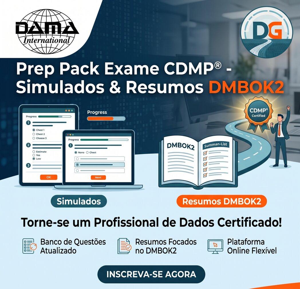 Passaporte CDMP®: simulados e resumos do DMBOK2 para o exame CDMP da DAMA International, em português